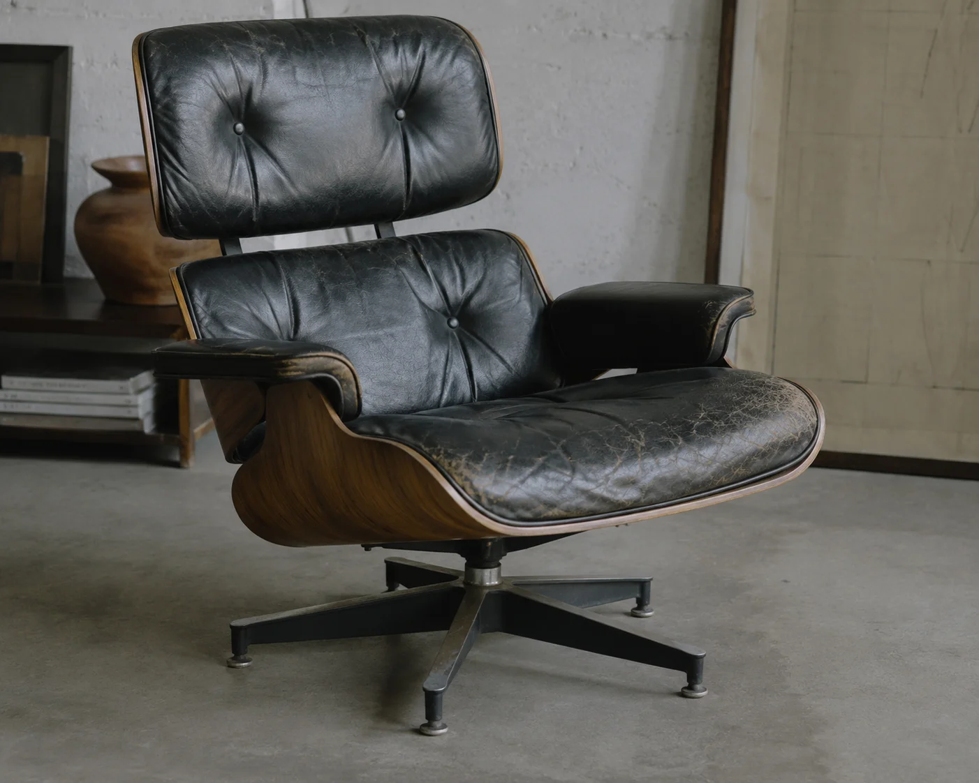 Specialists in Eames Chair restoration you can trust. — before